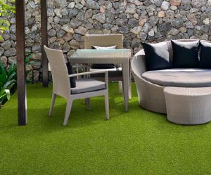 artificial grass can be used on balconies