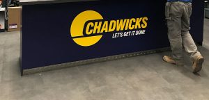 chadwicks building material shop in naas and lucan covered by laydex flooring ivc vinyl floor