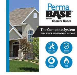 new permabase cement board brochure