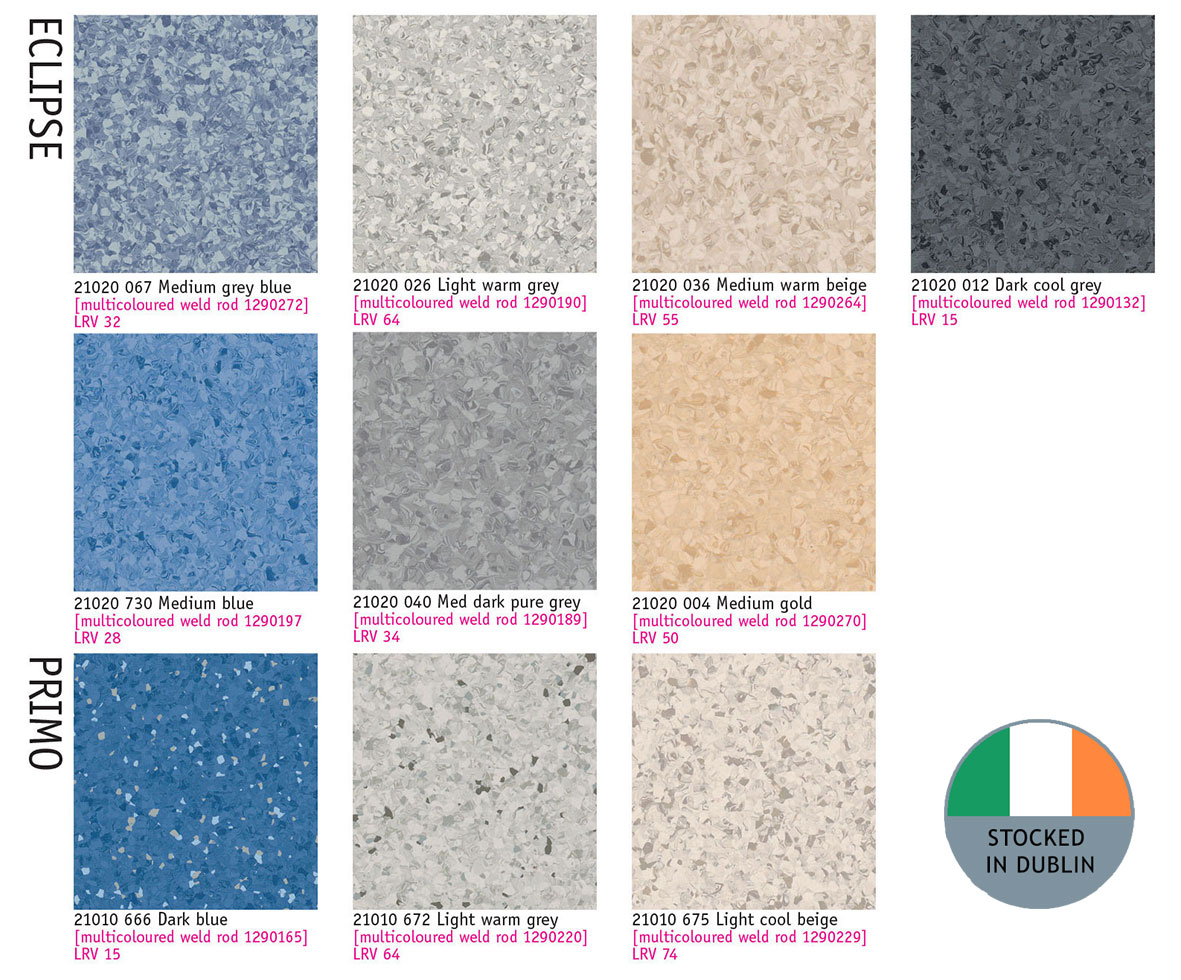 Homogenous Floor Covering from Tarkett, Now Stocked in Dublin! Laydex