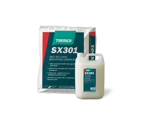 SX301 is ideal for use in domestic, light commercial and light industrial environments as an underlayment, prior to application of carpet, wood and vinyl flooring.