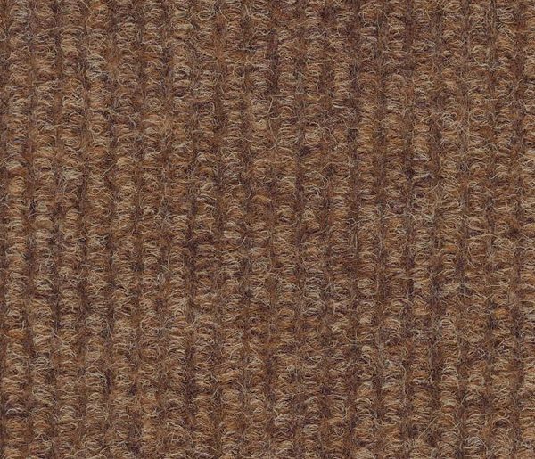 A durable broad ribbed heavy contract carpet sheet and tile