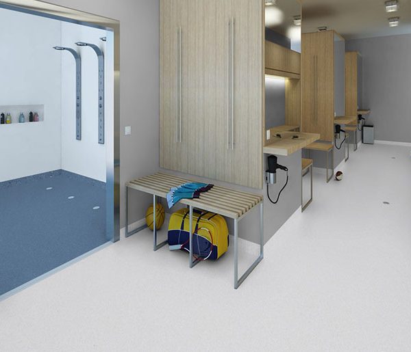 Granit Multisafe is a special flooring for wet areas, designed for better safety underfoot