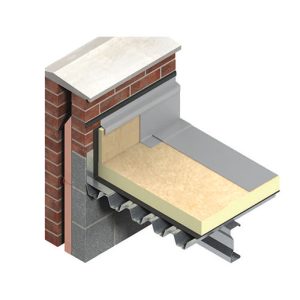 Thermaroof TR27 LPC/FM is a high performance insulation core for flat roofs waterproofed with fully adhered single–ply, partially bonded built–up felt, mastic asphalt and cold liquid applied waterproofing.