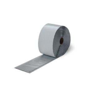 Illbruck ME402 Compriband Ali-Tape PB is a high performance sealant tape which consists of a quality plasto-elastic butyl rubber adhesive / sealant applied to one side of an aluminised polyester film.