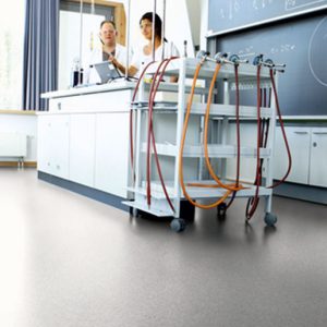 Primo Safe.T is a barefoot suitable safety floor, for wet and dry areas.