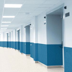 ProtectWall 2 is a unique, 2 mm high-performance wall covering solution, ideal for areas that require a high level of impact resistance