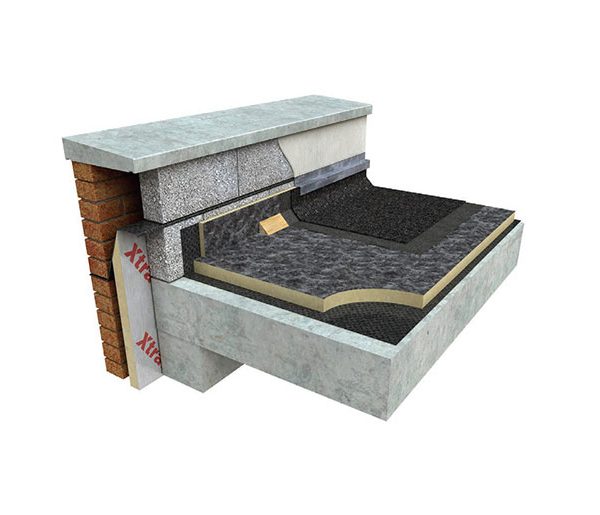 Xtratherm FR/BGM is a high performance, fleece finished insulation board for partially or fully bonded, torched-on, built-up bituminous felt systems.