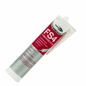 Intumescent acoustic acrylic sealant and adhesive with a decibel rating of 55dBA