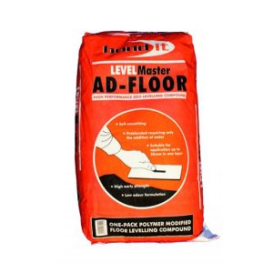 One part, fast setting, flexible latex floor levelling compound.