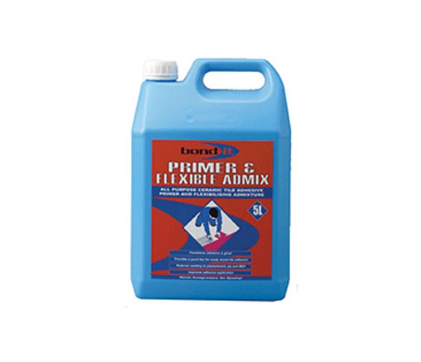 An acrylic dispersion for use as a primer prior to tiling or as an additive to cement based tiling products to improve adhesion and flexibility