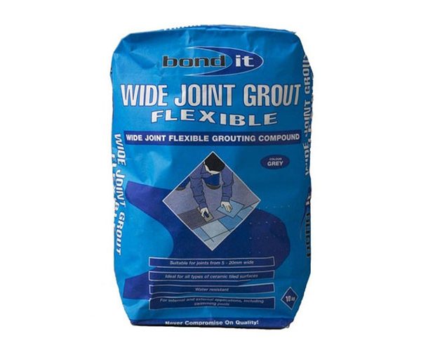 A cement-based, joint filling compound for tile joints from 3mm up to 20mm wide around all types of ceramic floor and wall tiles