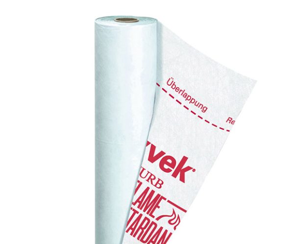 Dupont Tyvek FireCurb HouseWrap - Fire Retardant Membrane - CE and BBA Certified