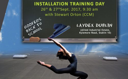 Roofers, back to school: Resitrix® Installation Training Day in Laydex Dublin!