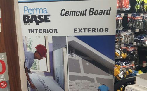 PermaBase Cement Board in Chadwicks Naas today