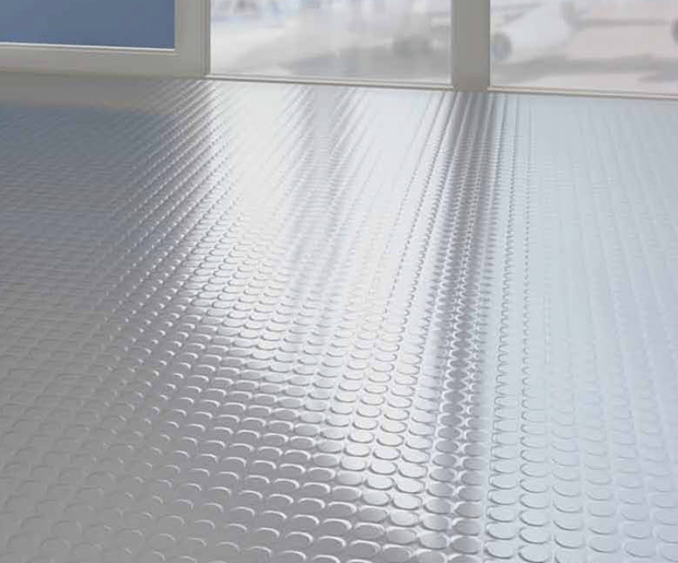 REMP Rubber Flooring Grey - Laydex provide 5 key advantages of rubber floors in a commercial sector