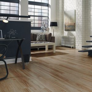 Design Floors Imperial Wood Fruitwood with wooden look installed in Living Room
