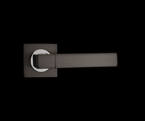 taranis-gunmetal dark grey door handle from Fortessa Gotham Range