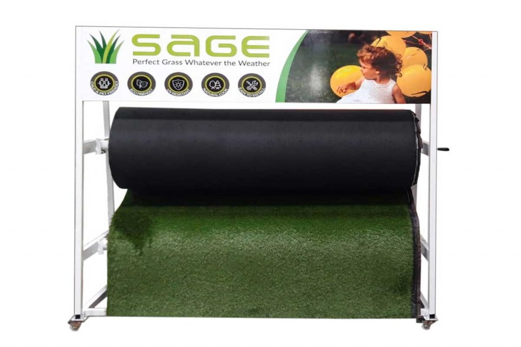sage artificial grass stand