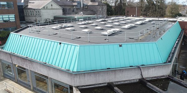 Roof Refurb of the Restaurant at DCU
