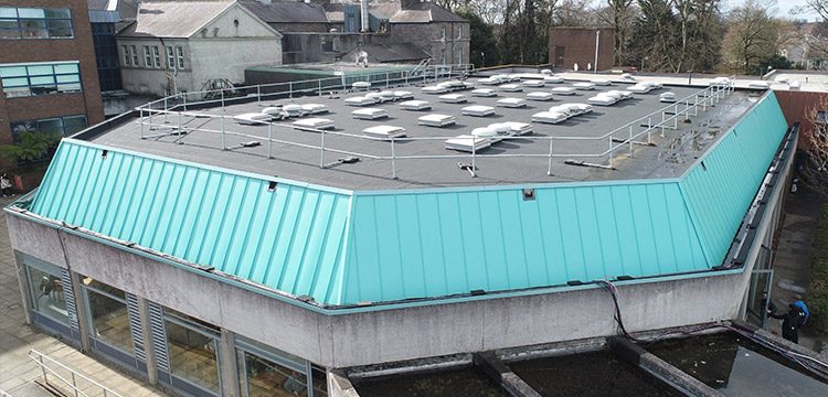 Roof Refurb of the Restaurant at DCU