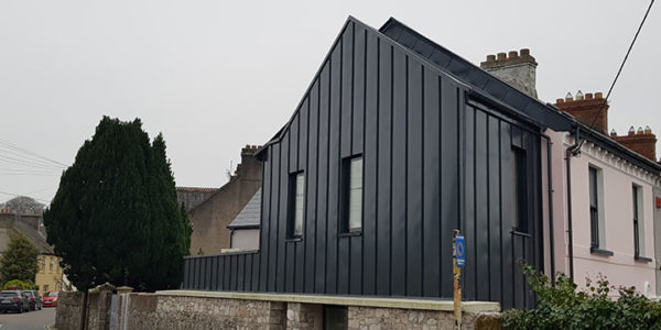 Contemporary Metal Cladding Project – Lindab SRP25