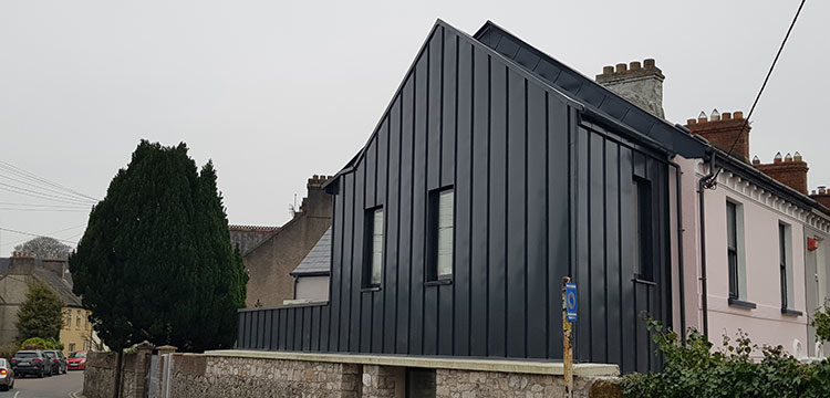 Contemporary Metal Cladding Project – Lindab SRP25