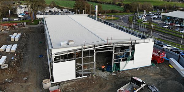 Colm Quinn BMW Drogheda – Memtech R1 Reinforced Radon Barrier Installation