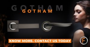 Gotham Door Handles - Taranis - Vulcan - Bold Sophistication