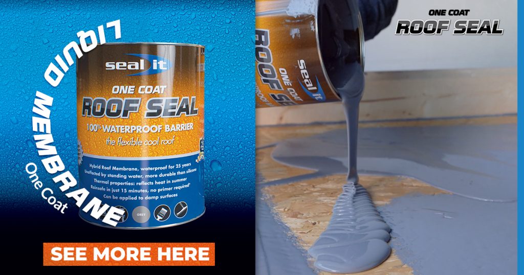 Roof Seal Liquid Membrane - easy application - DIY product